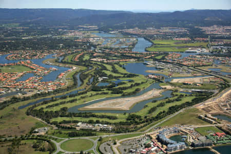 Aerial Image of HOPE ISLAND RESORT GOLF CLUB.