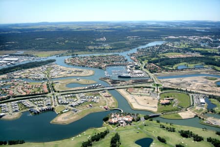 Aerial Image of HOPE ISLAND TO COOMERA.