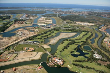 Aerial Image of HOPE ISLAND RESORT GOLF CLUB.