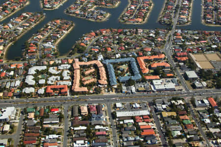 Aerial Image of TURTLE BEACH RESORT IN MERMAID BEACH.