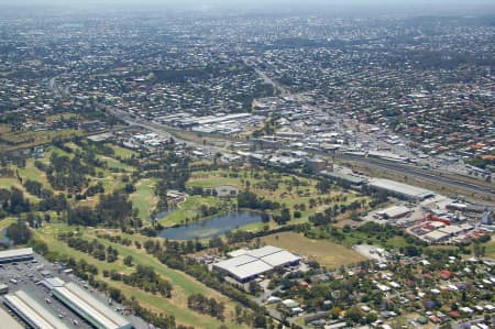 Aerial Image of THE BRISBANE GOLF CLUB IN YEERONGPILLY.