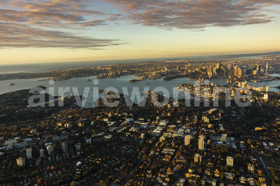 Aerial Image of North Shore Dawn