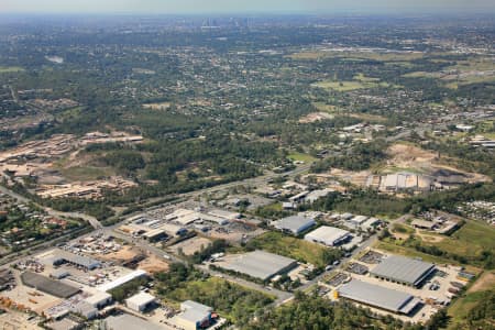Aerial Image of RICHLANDS INDUSTRIAL AREA.