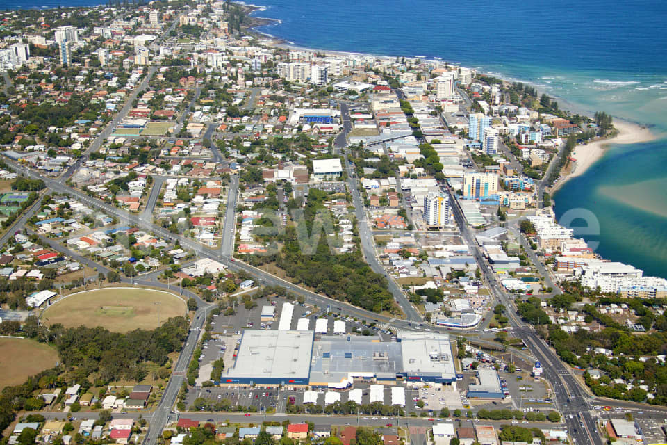 Aerial Image of Caloundra and Kings Beach