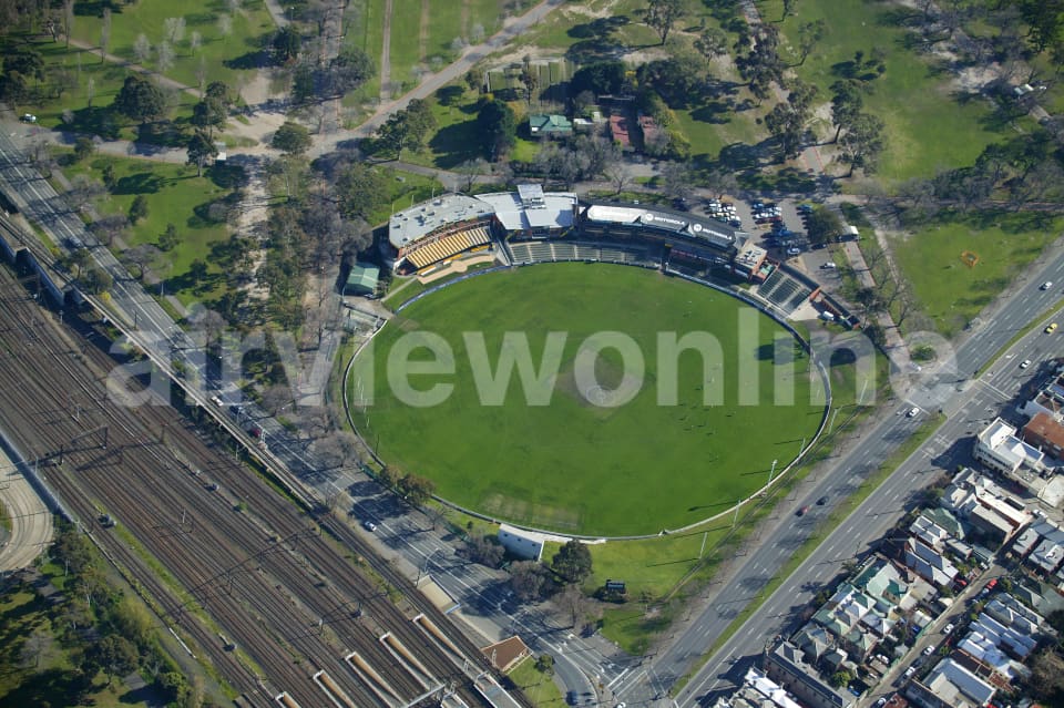 Aerial Image of Richmond Cricket Ground