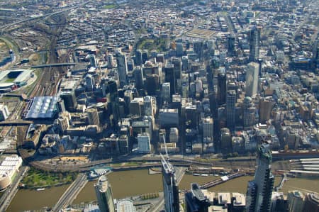 Aerial Image of MELBOURNE CBD