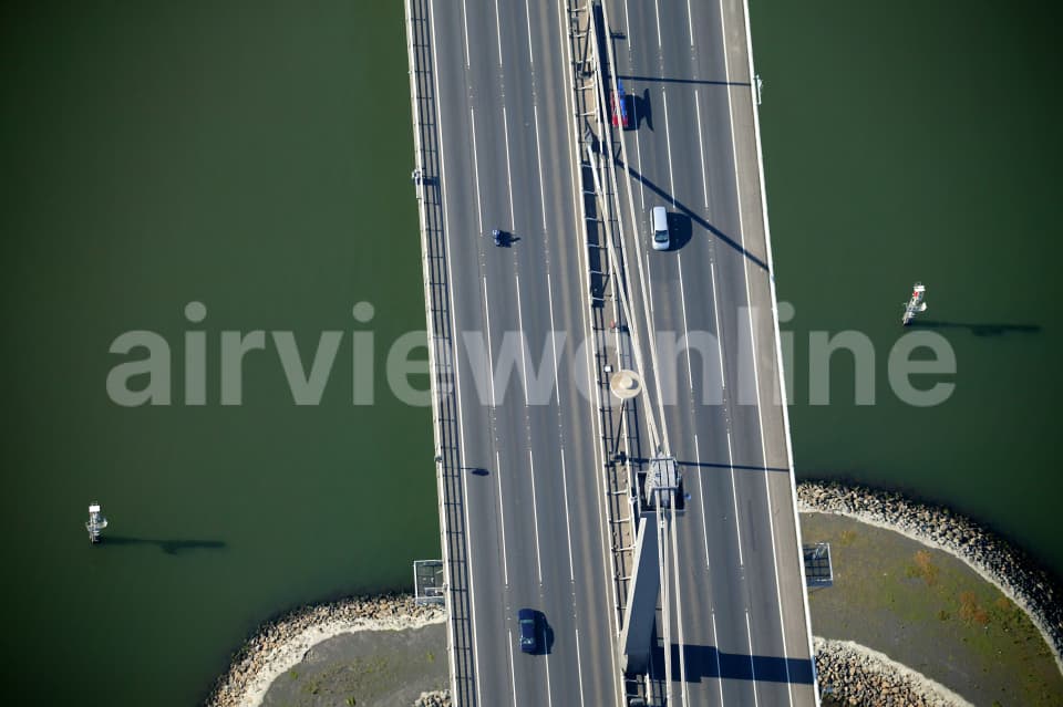 Aerial Image of West Gate Bridge, Melbourne