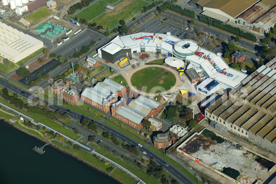 Aerial Image of Scienceworks Museum, Melbourne