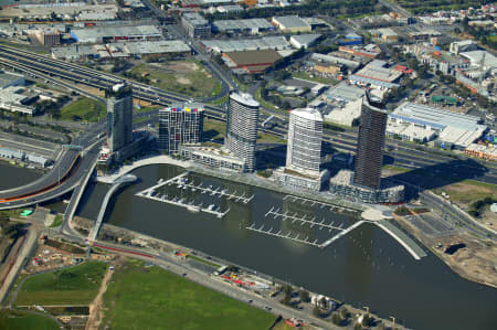 Aerial Image of DOCKLANDS, MELBOURNE