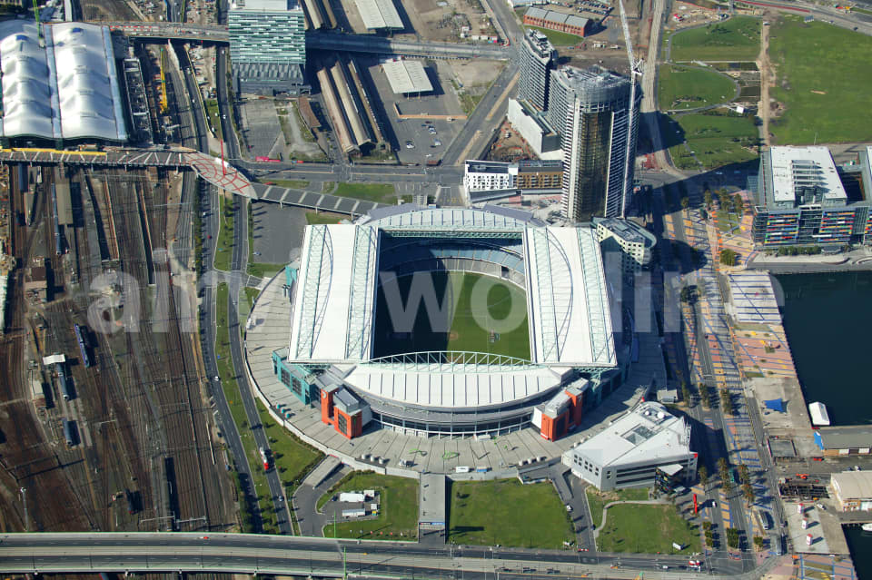 Aerial Image of Telstra Dome, Melbourne