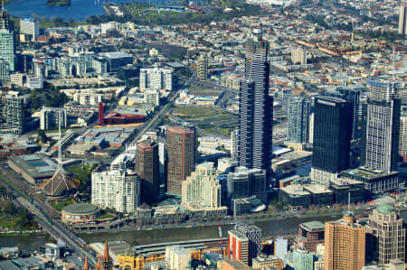 Aerial Image of SOUTHBANK BOULEVARD, MELBOURNE