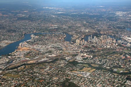 Aerial Image of HIGH ALTITUDE OF BRISBANE.