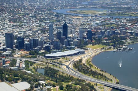 Aerial Image of PERTH CBD