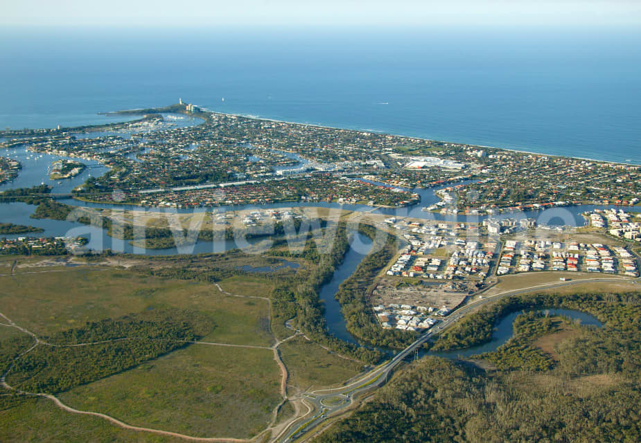 Aerial Image of Mountain Creek to  Point Cartwright