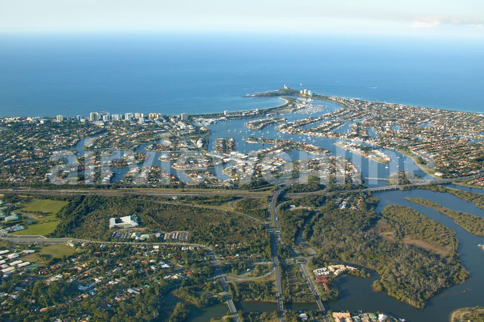 Aerial Image of Mountain Creek to Point Cartwright
