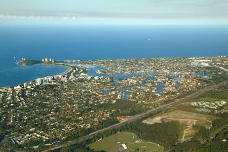Aerial Image of MOOLOOLABA TO BUDDINA.