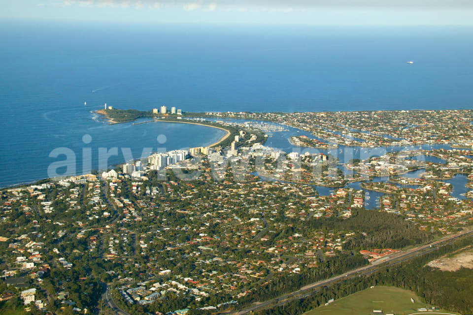 Aerial Image of Mooloolaba and Point Cartwright