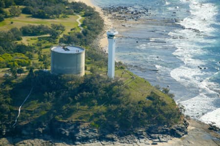 Aerial Image of BEACON LIGHTHOUSE AT POINT CARTWRIGHT, QLD