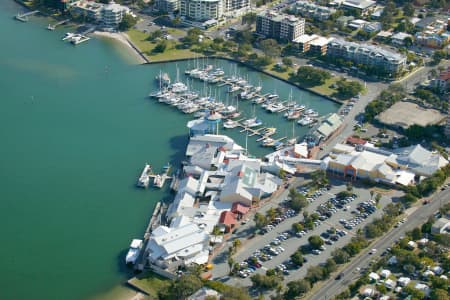 Aerial Image of UNDERWATER WORLD IN MOOLOOLABA.