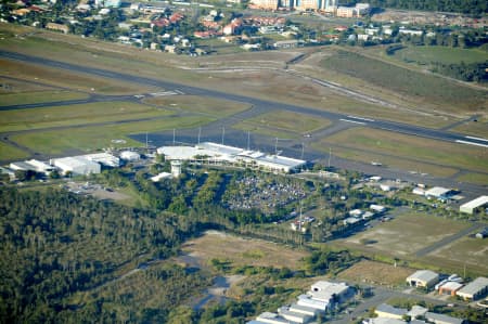 Aerial Image of SUNSHINE COAST AIRPORT.