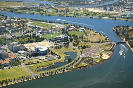 Aerial Image of EAST PERTH AND HERRISON ISLAND