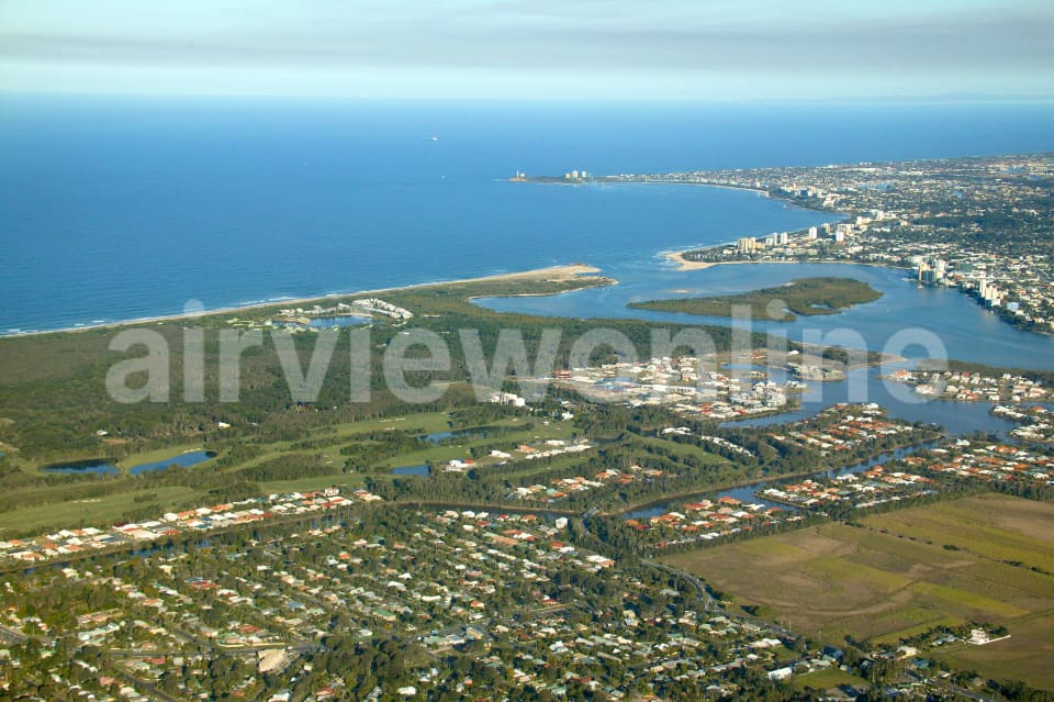 Aerial Image of Pacific Paradise and Twin Waters