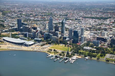 Aerial Image of PERTH CBD