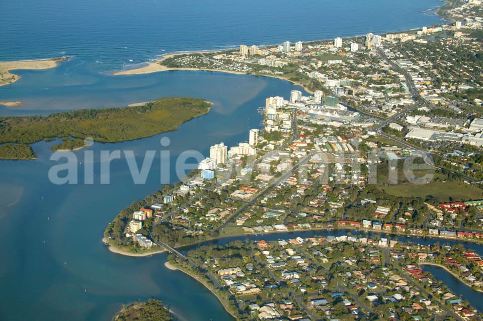 Aerial Image of Picnic Point Maroochydore