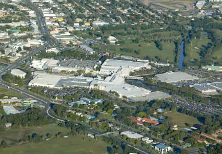 Aerial Image of MAROOCHYDORE SUNSHINE PLAZA AND PLAZA PARADE.