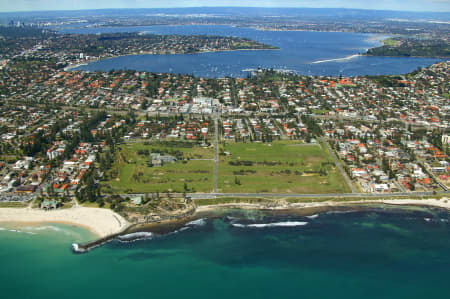 Aerial Image of SEAVIEW GOLF COURSE, COTTESLOE WA