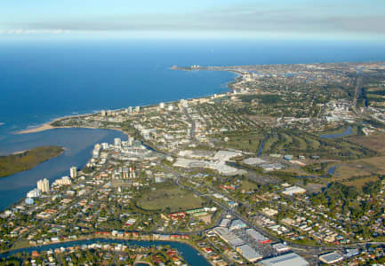 Aerial Image of MAROOCHYDORE TO MOOLOOLABA