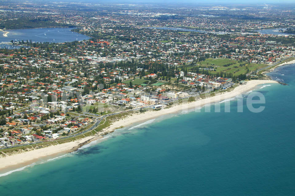 Aerial Image of Cottesloe Beach to Mosman Park