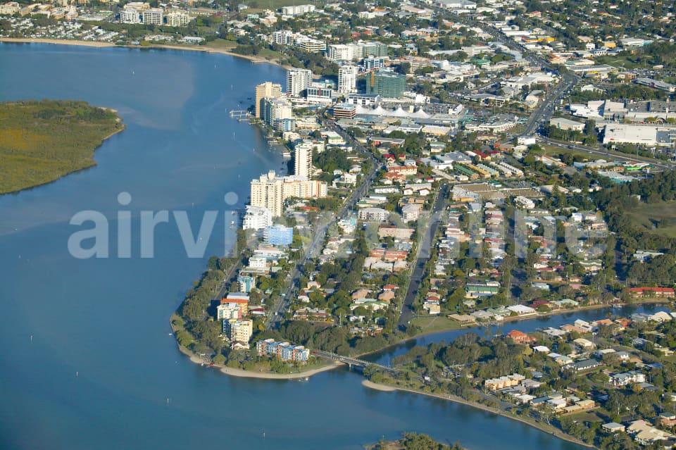 Aerial Image of Picnic Point Maroochydore