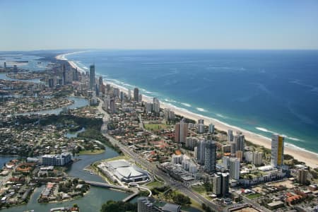 Aerial Image of GOLD COAST CONVENTION & EXHIBITION CENTRE BROADBEACH