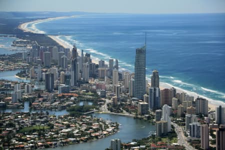 Aerial Image of Q1 SURFERS PARADISE.