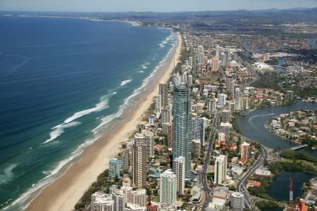 Aerial Image of SURFERS PARADISE.