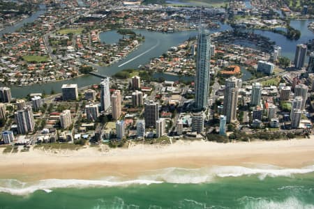 Aerial Image of SURFERS PARADISE.