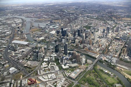 Aerial Image of MELBOURNE CBD