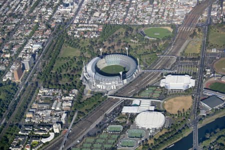 Aerial Image of MCG AND JOLIMONT