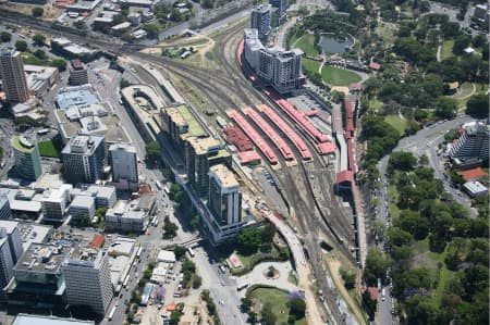 Aerial Image of BRISBANE, ROMA ST STATION