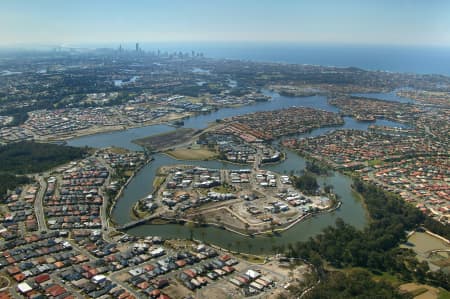 Aerial Image of AZZURA ISLAND AND VARSITY LAKES