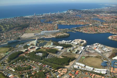 Aerial Image of BOND UNIVERSITY TO BURLEIGH HEADS