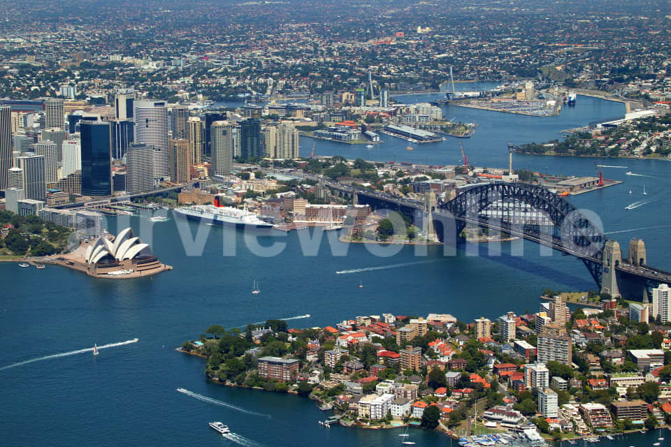 Aerial Image of Majestic Sydney Harbour