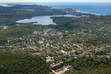 Aerial Image of NARRABEEN LAKES FROM CROMER