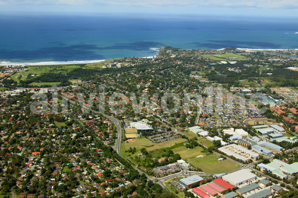 Aerial Image of View East over Mona Vale