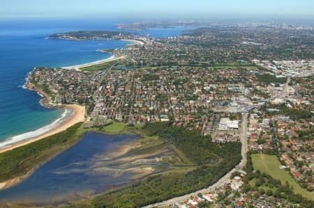 Aerial Image of DEE WHY LAGOON AND DEE WHY