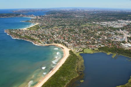 Aerial Image of DEE WHY LAGOON