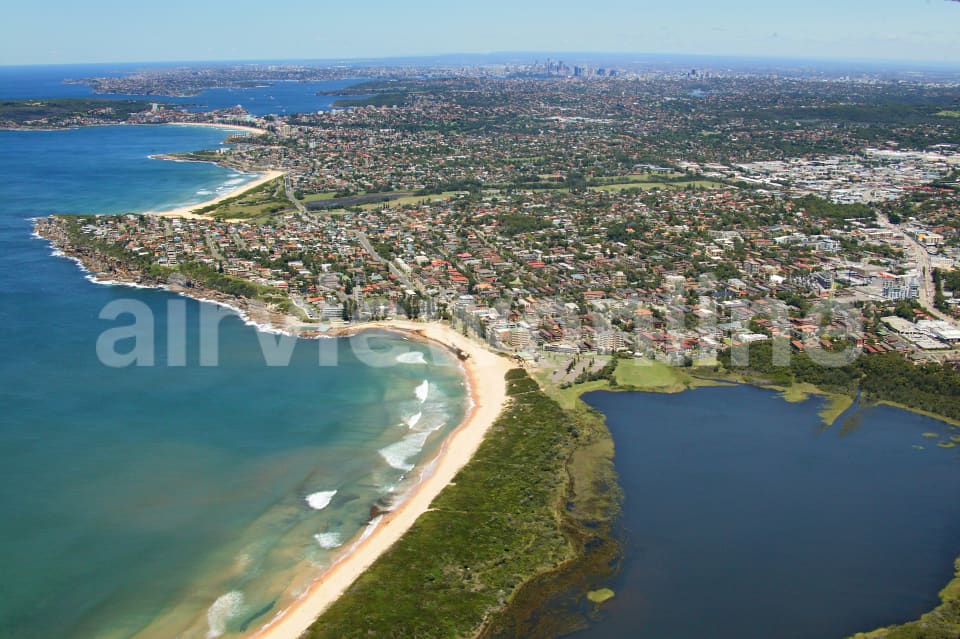 Aerial Image of Dee Why Lagoon