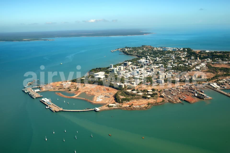 Aerial Image of Darwin Harbour
