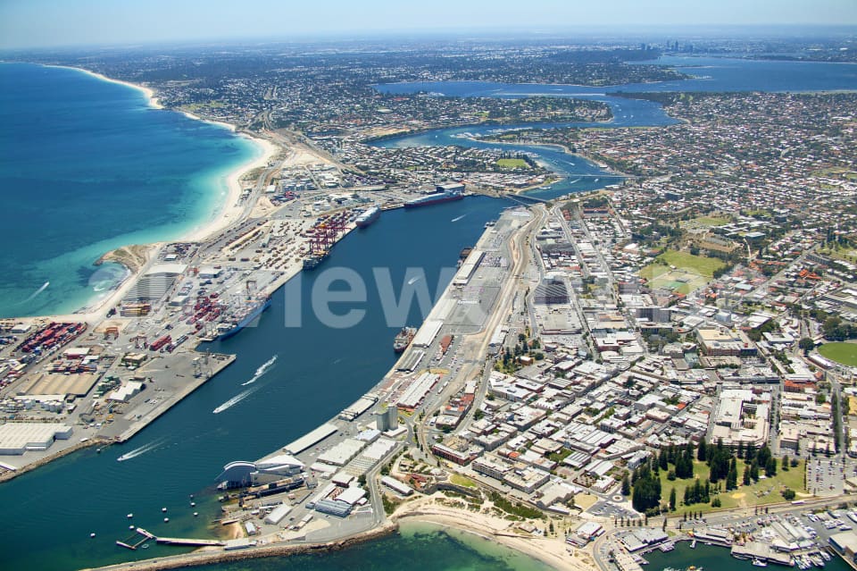 Aerial Image of Fremantle Port Beach